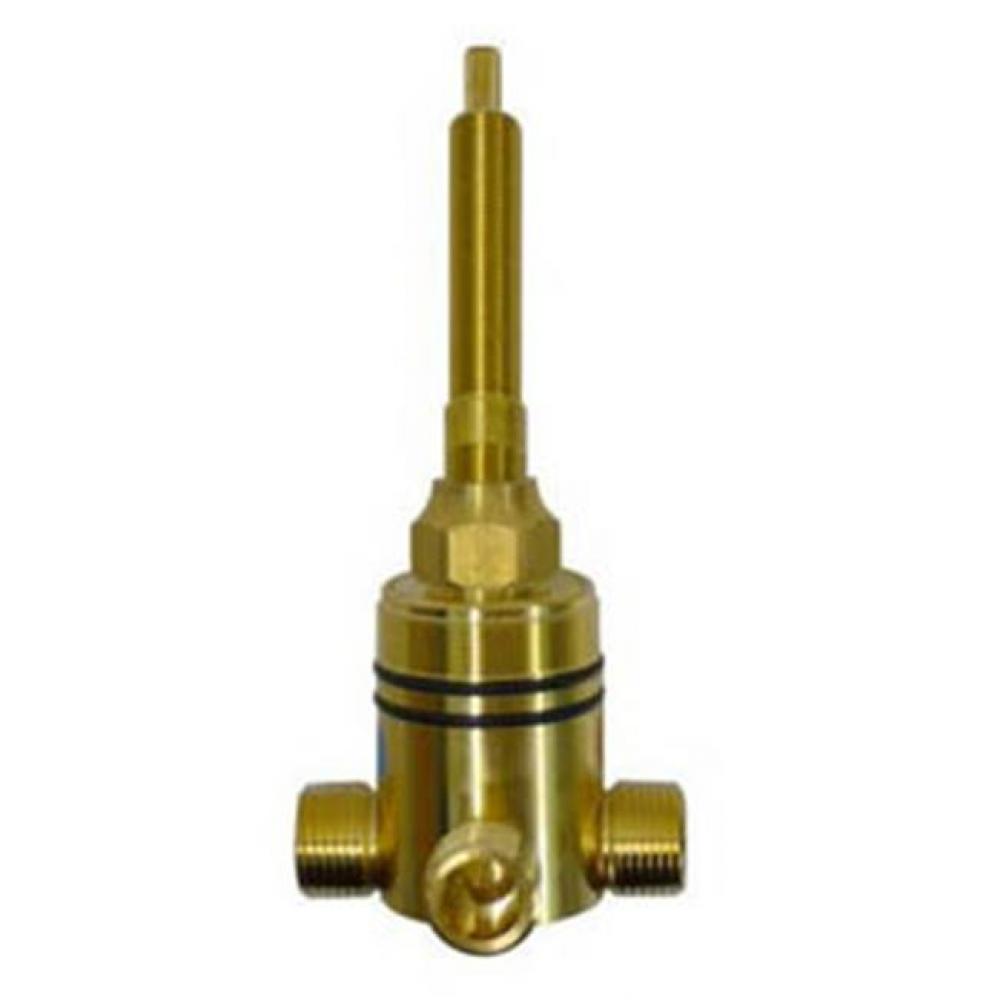 Wherever Wall Mount Single Control With 1/2'' Cartridge (2 In, 1 Out) 3.5 Gpm - For Use