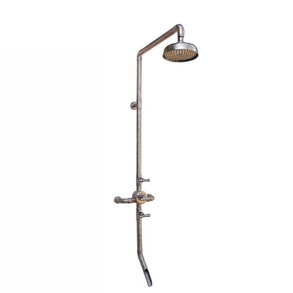 Waterbridge Exposed Thermostatic Shower Systems Model 970 (10-3/4'' Spread, Center To Ce