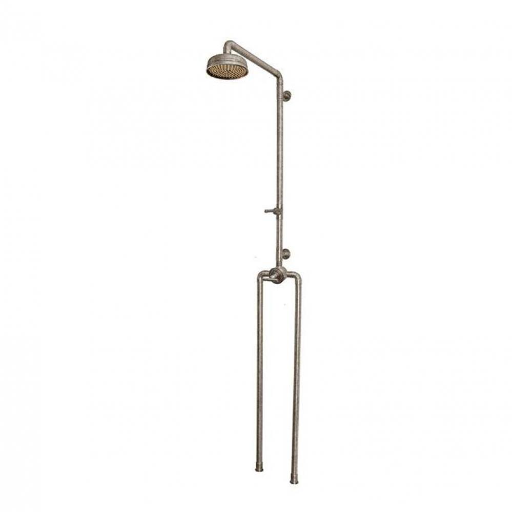 Waterbridge Exposed Thermostatic Shower System Model 1140 (10-3/4'' Spread, Center To Ce