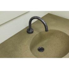 Sonoma Forge SANS-WE-DM-GN-RN - Sans Hands With Battery Pack Wherever Deck Mount Gooseneck Spout 6-1/2'' Projection, Cen