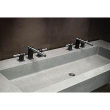 Sonoma Forge ST-LAV-DM - Strap Widespread Deck Mount Lav Faucet With Fixed Spout 7'' Center To Aerator 3-1/2&apos