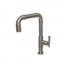 Sonoma Forge BRUT-PO-RN - Brut Faucet With Swivel Spout & Pullout Spray 9-3/4'' Center To Aerator 11-1/2'