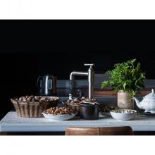 Sonoma Forge BRUT-LBO-SW-SN - Brut Faucet With Swivel Elbow Spout 8-3/4'' Center To Aerator 8-3/4'' Spout He