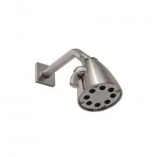 Sonoma Forge ST-10-105 - 8-Plunger Shower Head With 1/2'' X 8'' Arm And Square Wall Flange 3-1/2'&