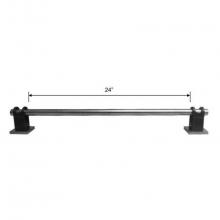 Sonoma Forge ST-ACC-TB24 - Strap 24'' Towel Bar Measured Between Escutcheons