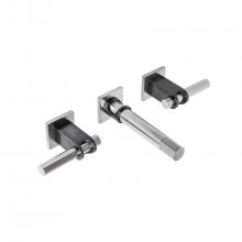 Sonoma Forge ST-LAV-WM-S - Strap Widespread Wall Mount Lav Faucet With Fixed Spout 5-3/4'' Wall To Aerator