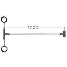 Sonoma Forge WB-ACC-TEE - RN - Optional Stabilizer Tee For Waterbridge Floor-Mounted Tub Fillers Attaches To Wall Or Tub 16'