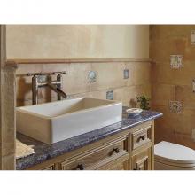 Sonoma Forge WB-LAV-DM-WF-T-SN - Waterbridge Tall Deck Mount Lav Faucet With Waterfall Spout 8'' Spread, Center To Center