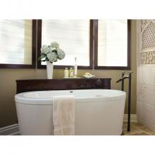 Sonoma Forge WB-RTF-WM-WF-ORB - Waterbridge Wall Mount Tub Filler With Waterfall Spout 8'' Spread, Center To Center 10&a