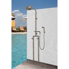 Sonoma Forge WB-SHW-1050-RN - Waterbridge Exposed Shower System Model 1050 (10'' Spread, Center To Center) With 8&apos