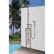 Sonoma Forge WB-SHW-1080-SN - Waterbridge Exposed Shower System Model 1080 (10'' Spread, Center To Center) With 8&apos