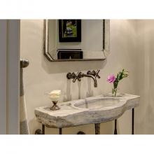Sonoma Forge WE-LAV-WM-7-RN - Wherever Wall Mount Lav Faucet 6-3/4'' Wall To Aerator 3'' Drop, Center To Tip