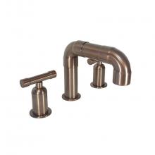 Sonoma Forge WE-RTF-WM-LBO-S-RN - Wherever Wall Mount Tub Filler With Short Elbow Spout 5-3/4'' Wall To Aerator 2-1/8&apos