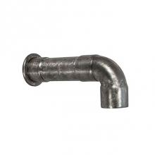 Sonoma Forge WE-RTF-WM-LBO-S-SPOUT-SN - Wherever Wall Mount Tub Spout With Short Elbow Spout 5-3/4'' Wall To Aerator 2-1/8'