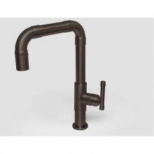 Sonoma Forge BRUT-PO-ORB - Brut Faucet With Swivel Spout & Pullout Spray 9-3/4'' Center To Aerator 11-1/2'