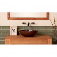 Sonoma Forge WE-LAV-WM-WF-RC - Wherever Wall Mount Lav Faucet With Waterfall Spout 7-3/4'' Wall To Tip 2-3/4'&apos