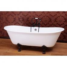 Song FV-672728-70 - VIRTUOSO?, 67''x27'' Freestanding Bathtub, No Faucet Drillings, Color