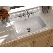 Song S-8410-3-70 - ENCORE?, 33''x22'' Self-Rimming, 1 Bowl Sink, 3 Faucet Holes, Color