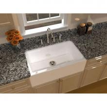 Song S-8810-7U-70 - VIRTUOSO?, 33''x22'' Front Apron, Undercounter, 1 Bowl Sink, 7 Faucet Holes,
