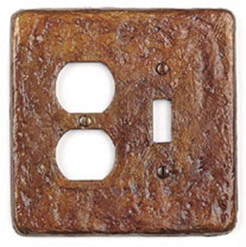 Wall Plate Cover 5w x 5h - Gunmetal