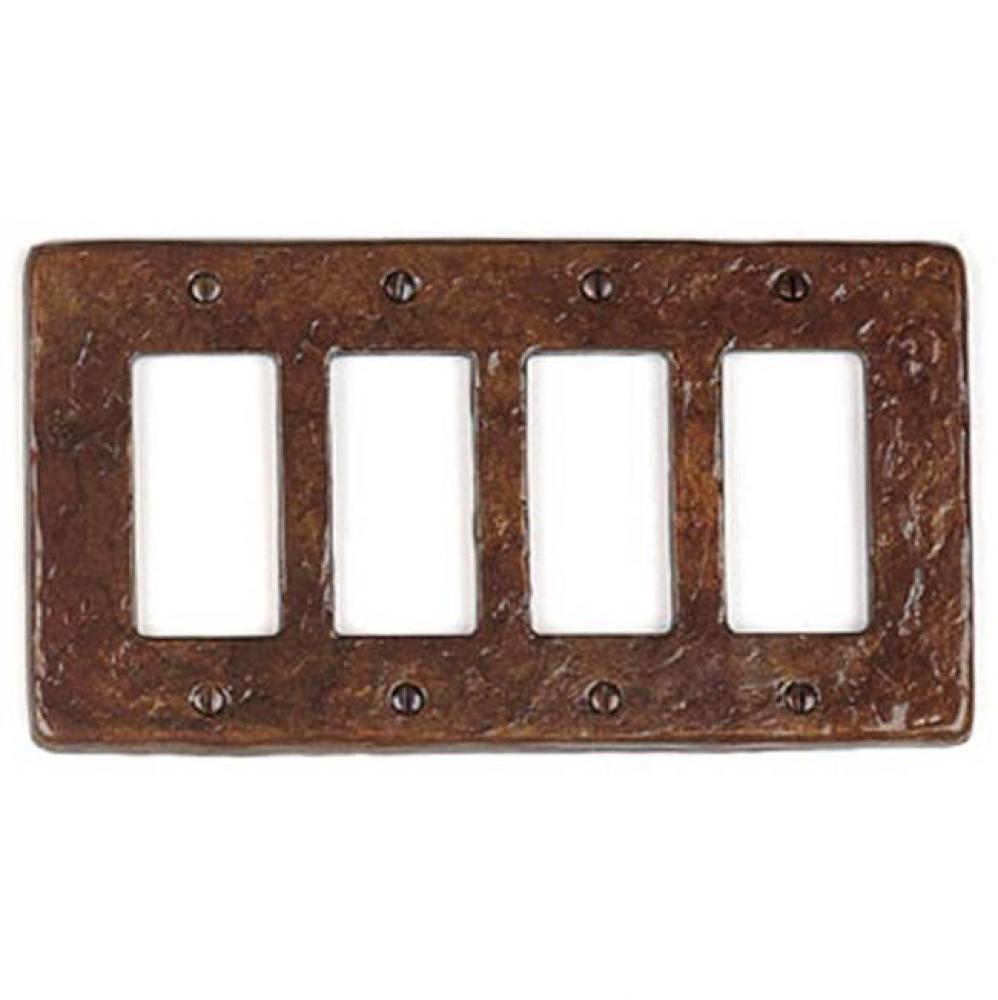 Wall Plate Cover 6-1/2w x 4-1/2h - Satin Stainless