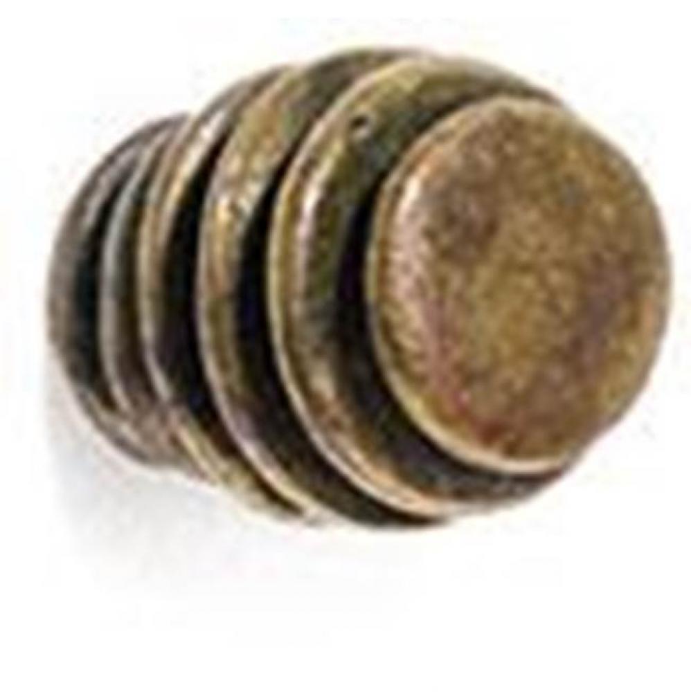 Knob 3/4w x 3/4h - Satin Stainless
