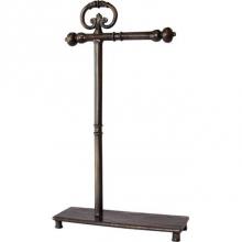Soko by Jaye Design hcc800-11-S - 22-1/4'' Free Standing Towel/Toilet Tissue Holder - Stainless