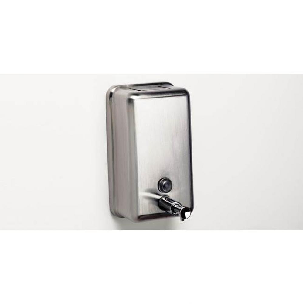 SONIA -SOAP DISPENSER VERTICAL POLISHED (D)