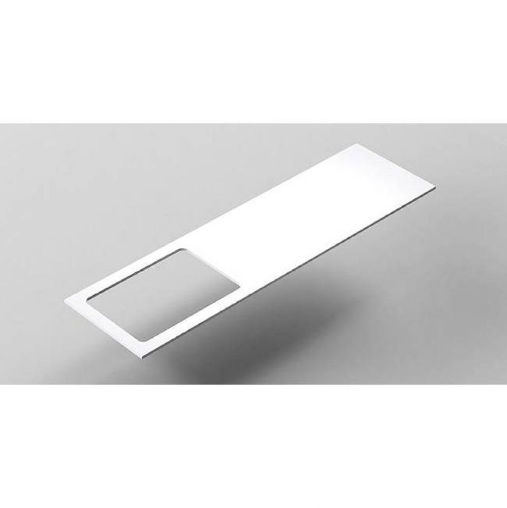 SONIA -MX6 COUNTERTOP 63''(160cm) OFFSET Lt/Rt M-SOLID (Matte) (D)