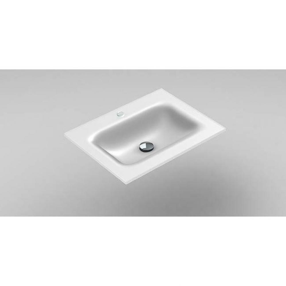 SONIA-BASIN CX5 24''(60cm) GLASS ARENA MATT (D)