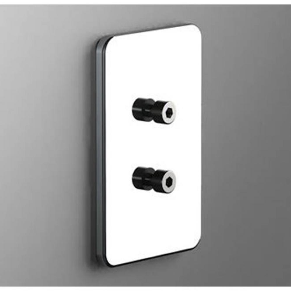 SONIA -ADHESIVE BACKPLATE S6 CHROME (D)