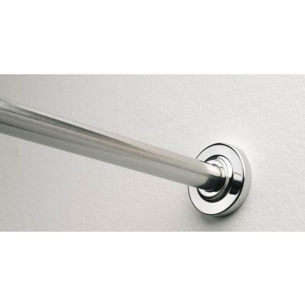 SONIA -SHOWER CURTAIN ROD 1800MM LENGTH X 24MM DIAM (D)