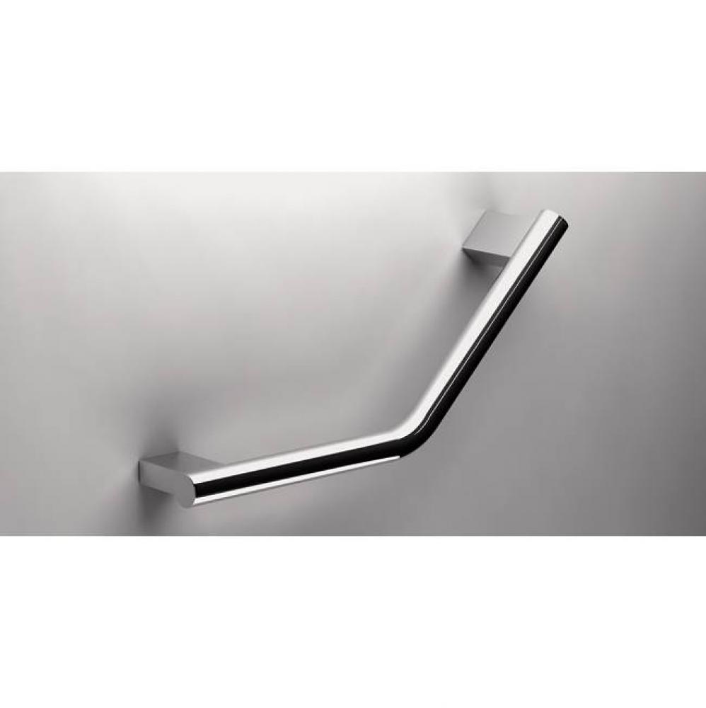 SONIA -GRAB BAR LUX ANGULAR 370 MM (15'') CHROME