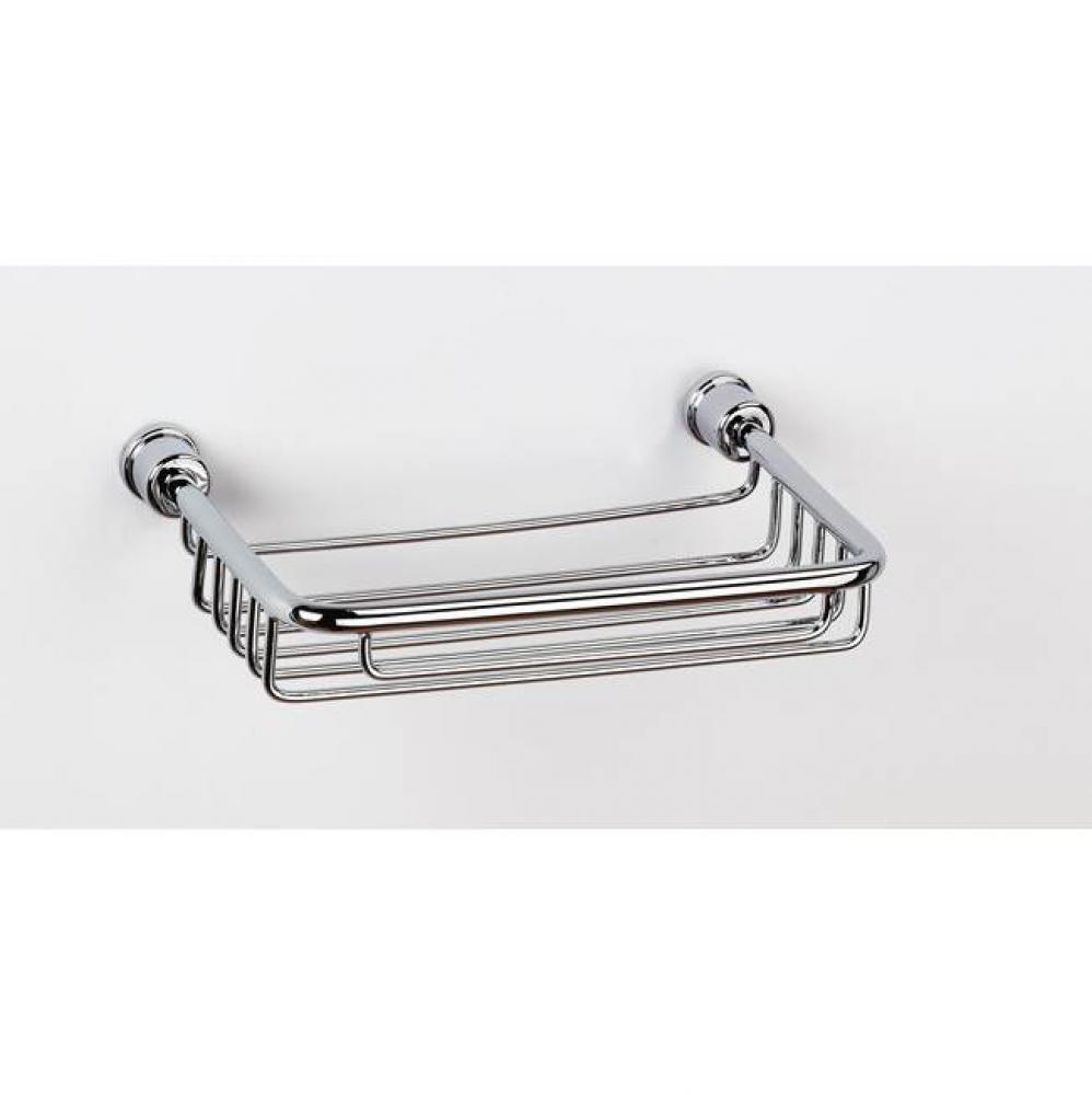 SONIA -SHOWER BASKET SQUARE CHROME
