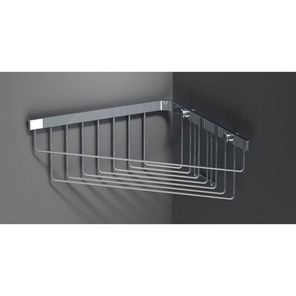 SONIA -WIRE BASKET CORNER CHROME(D)