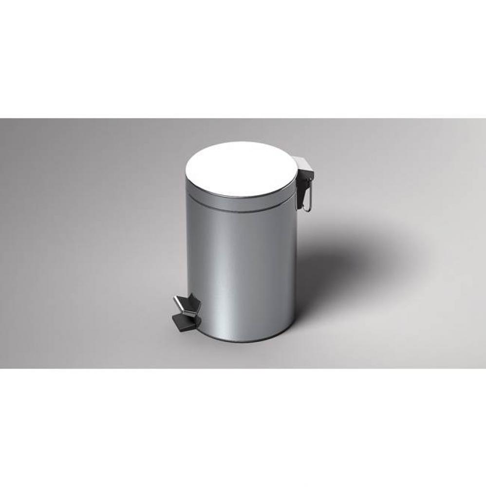 SONIA -PEDAL WASTE 5L CHROME (D)