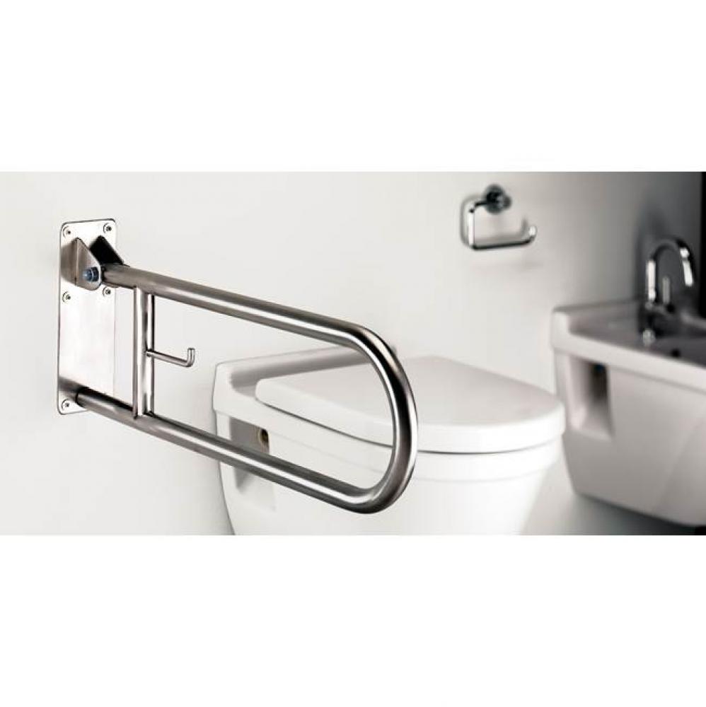 SONIA -GRAB BAR SWING SATIN STAINLESS STEEL (D)