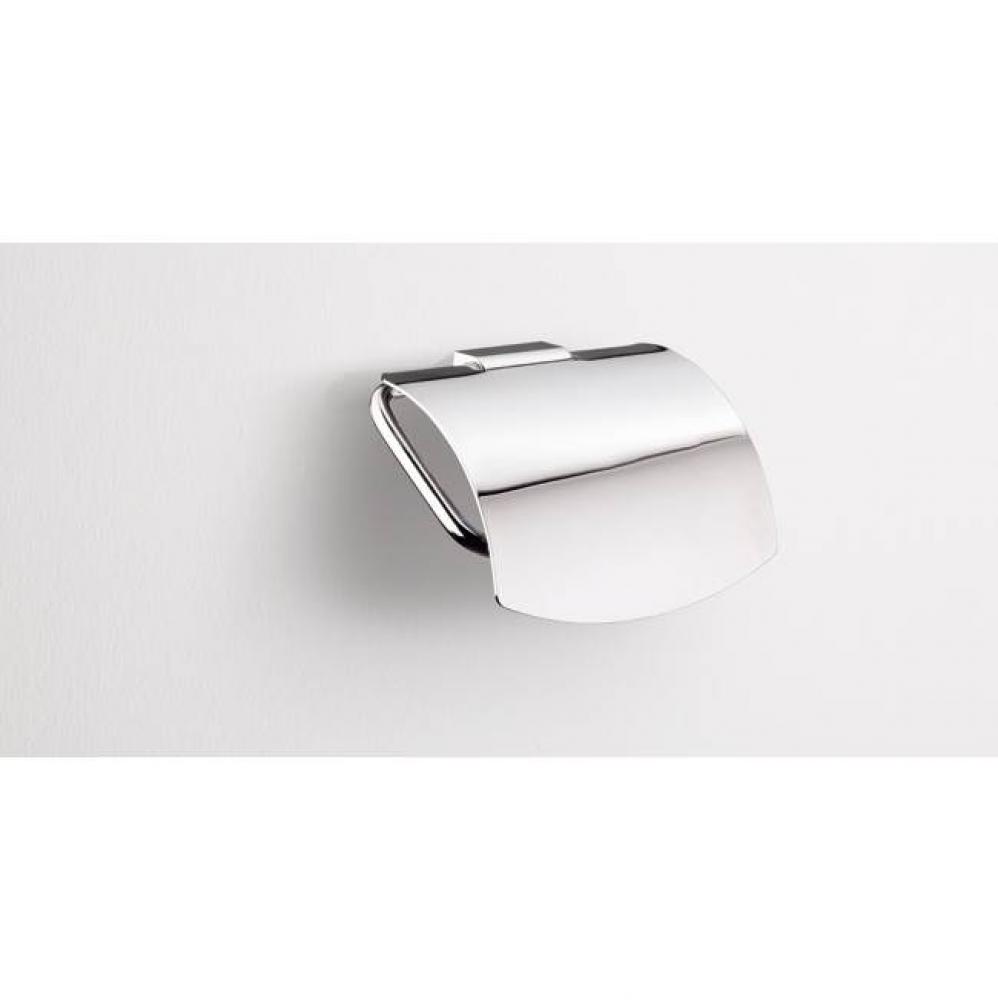 SONIA-E-PLUS TP ROLL HOLDER STANDARD W/LID CHROME (D)