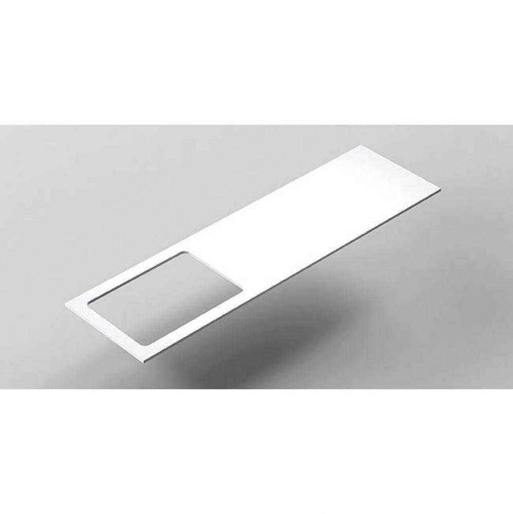 SONIA -MX6 COUNTERTOP 64''(160cm) OFFSET Lt/Rt M-MARMO (Gloss) (D)