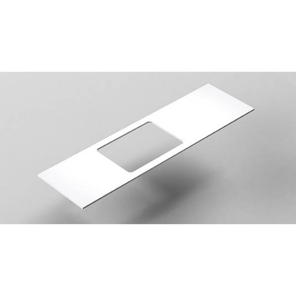 SONIA -MX6 COUNTERTOP 64''(160cm) OFFCENTER Lt/Rt M-MARMO (Gloss) (D)