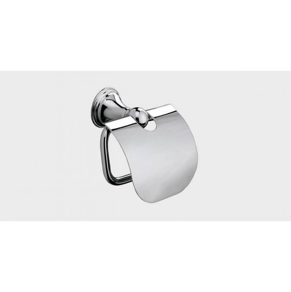 SONIA -GENOA TP ROLL HOLDER W/LID CHROME(D)
