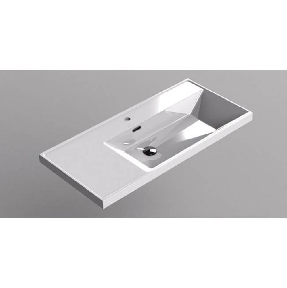 SONIA -MX1 BASIN 1000 MM (40'') 1Ø MINERAL MARMO GLOSS