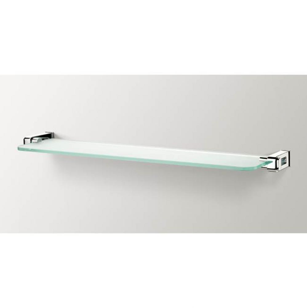 SONIA -NAKAR SHELF 24''(60cm) GLASS-CHROME(D)