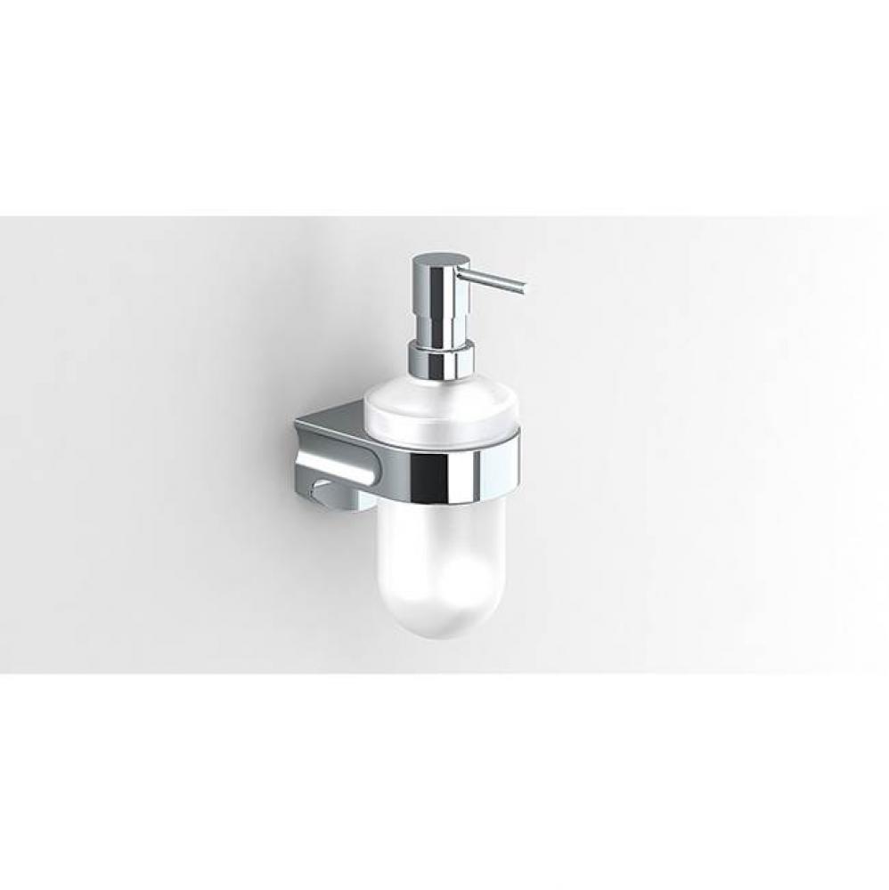 SONIA -S1 SOAP DISPENSER WM GLASS-CHROME(D)