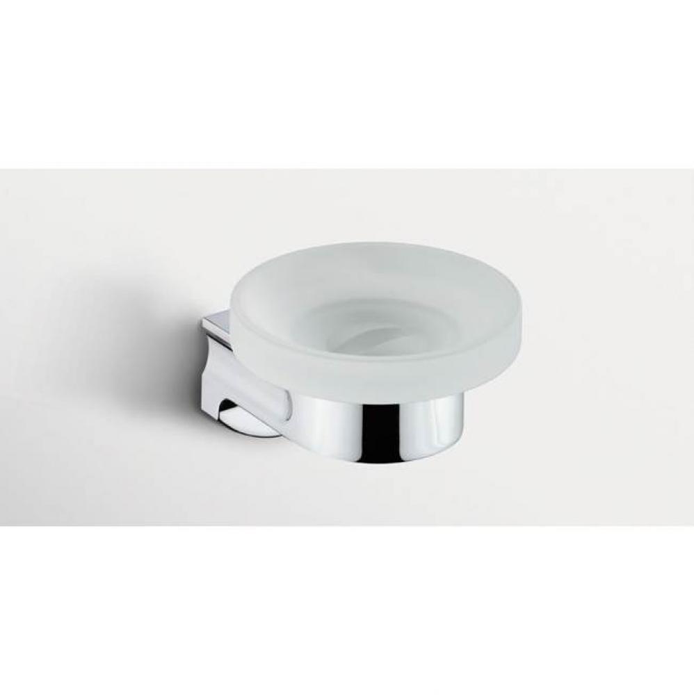 SONIA -S1 VANITY TRAY WM GLASS-CHROME(D)