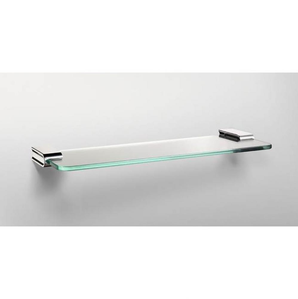 SONIA -S1 GLASS SHELF 20''(50cm) GLASS-CHROME(D)