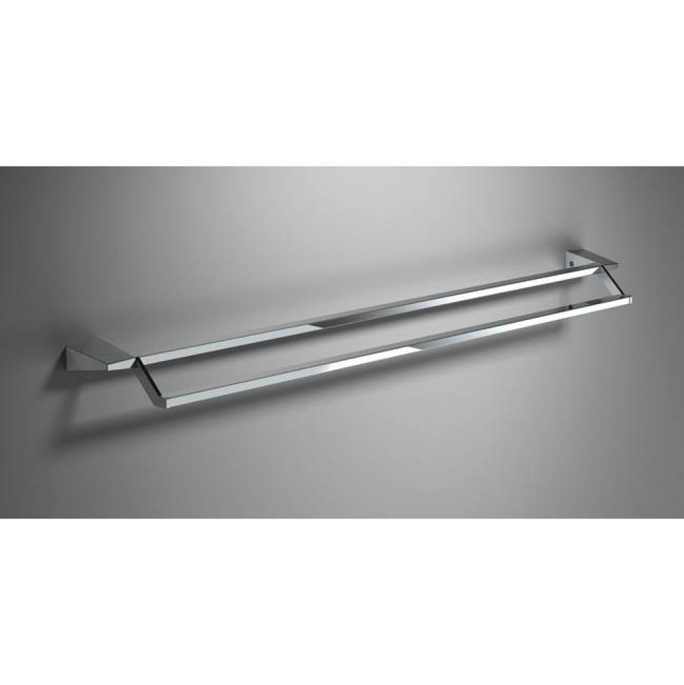 SONIA -S2 TOWEL BAR DOUBLE 30''(75cm) CHROME(D)