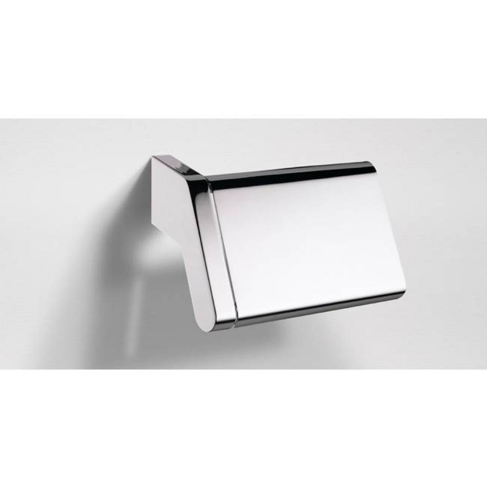 SONIA -S3 TOILET ROLL HOLDER WITH COVER CHROME (D)