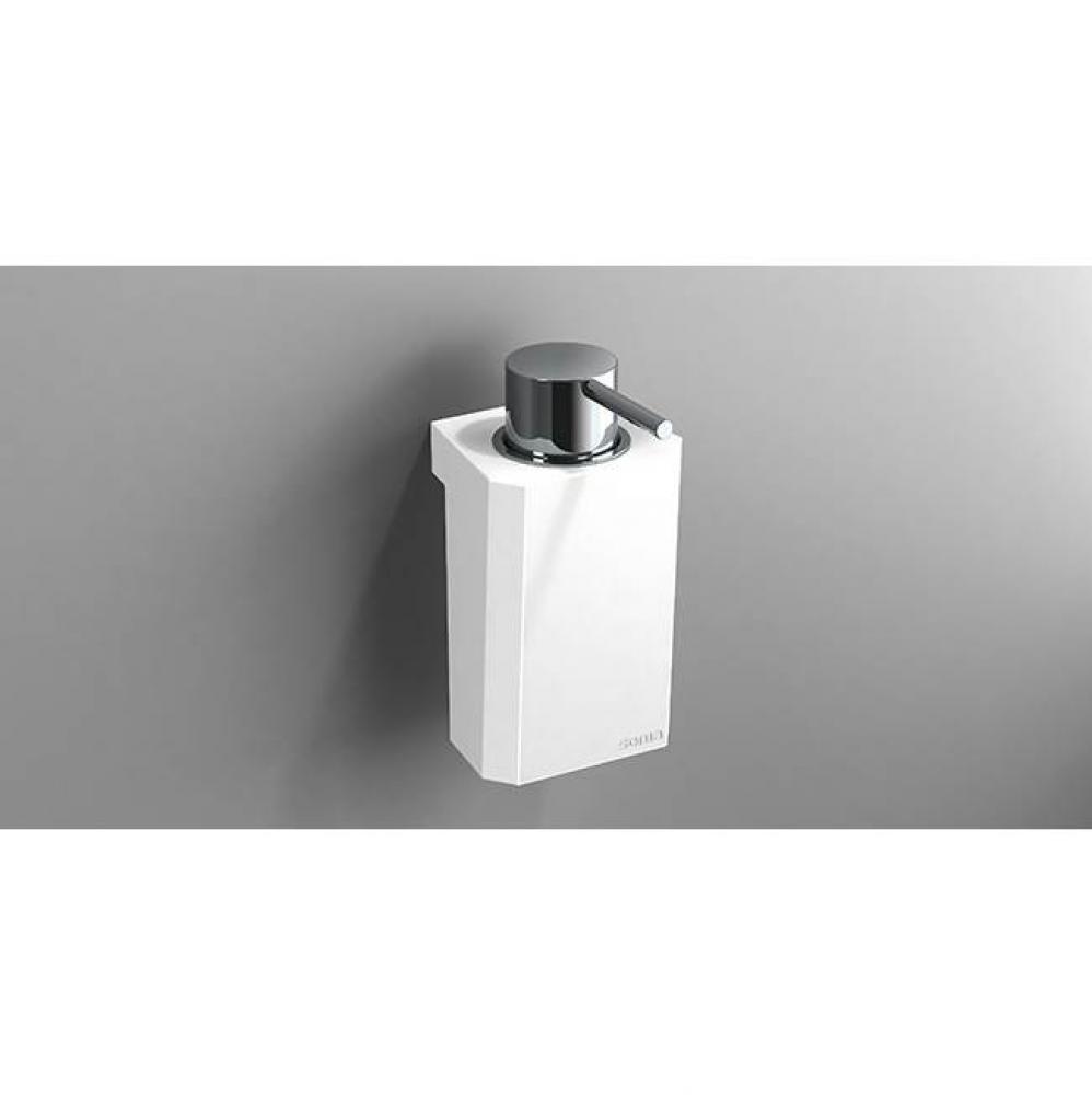 SONIA -S4 SOAP DISPENSER WM/COUNTERTOP RESIN-CHROME(D)