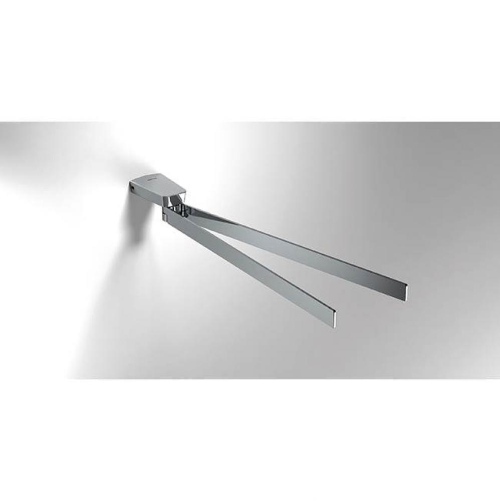 SONIA -S6 TOWEL BAR SWING DOUBLE 16''(40cm) CHROME(D)